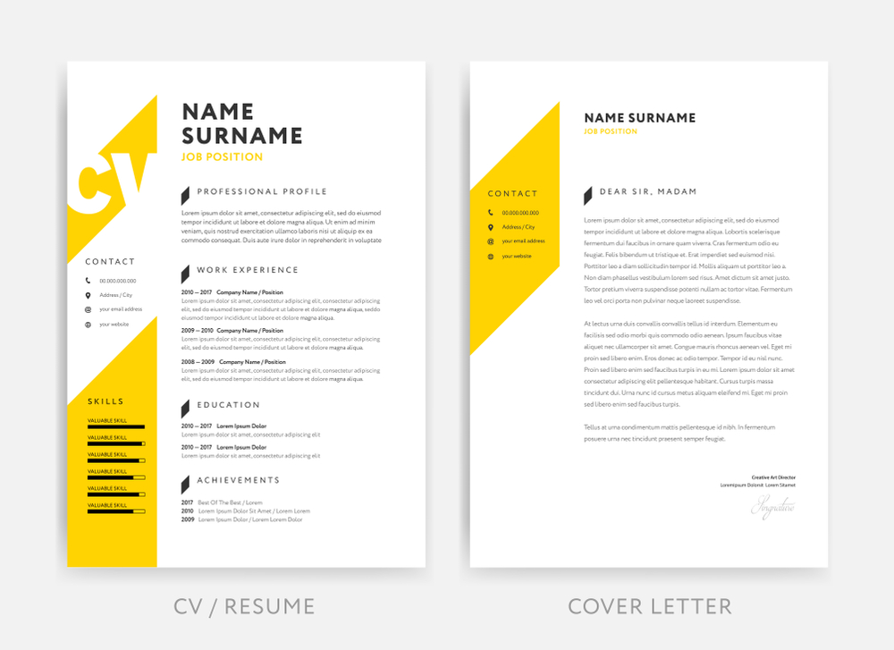 Các mẫu CV tiếng Anh tham khảo