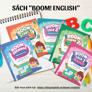 sách BOOM ENGLISH bùng nổ tiếng Anh tiki