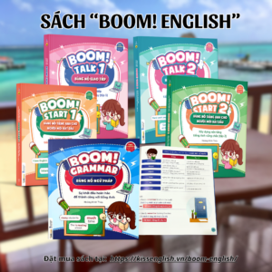 mua sách BOOM ENGLISH bùng nổ tiếng Anh tiki