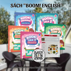 sách BOOM ENGLISH bùng nổ tiếng Anh fahasa