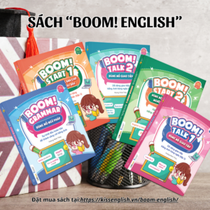 mua sách BOOM! ENGLISH bùng nổ tiếng Anh