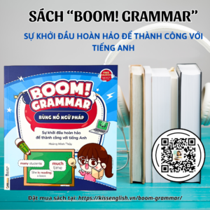 cách sử dụng sách BOOM GRAMMAR