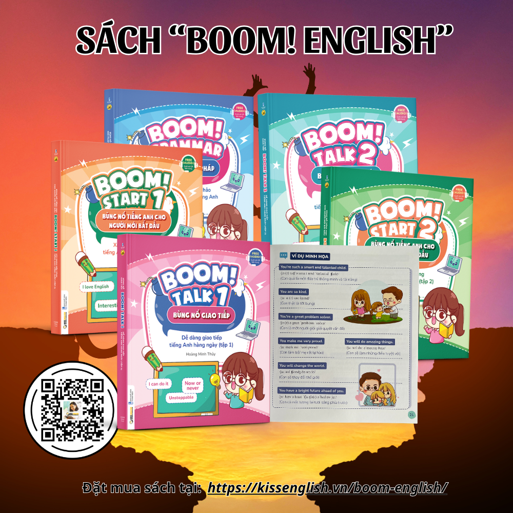 Tải Sách BOOM! ENGLISH Bùng Nổ Tiếng Anh